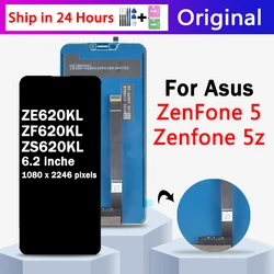 6.2'' Original For Asus ZenFone 5 5z ZE620KL/ZF620KL/ZS620KL LCD X00QD X00QDA Z01RD Display Touch Screen Digitizer Assembly