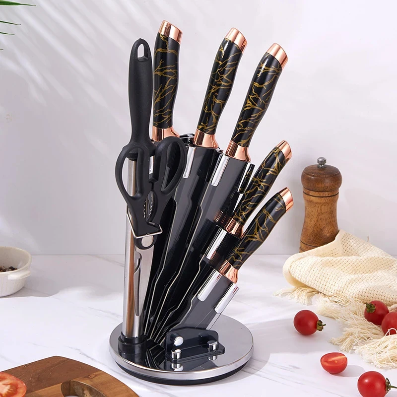 Kitchen Knife Set 8PCS Stainless Steel Japanese Chef's