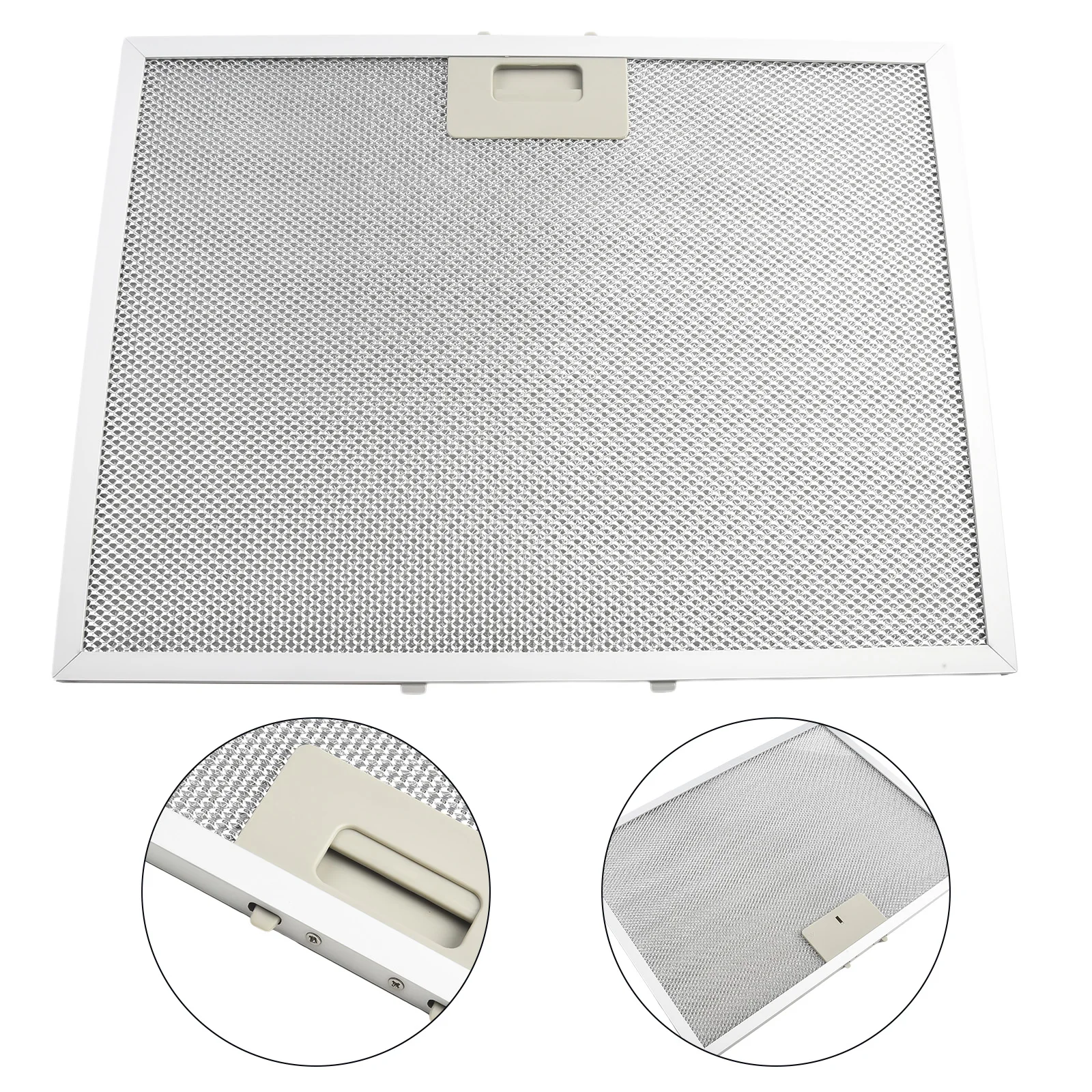 

Grease Filter Filter Replacement 1 Pc 400x300x9mm Easy Installation Metal Filters Hood Range Hood Filter Stainless Steel