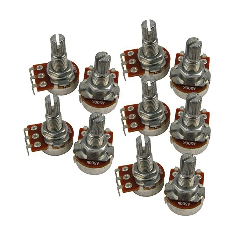 

Guitar Small Size Pots A500K Potentiometers For Guitar Bass Parts (Pack Of 40)