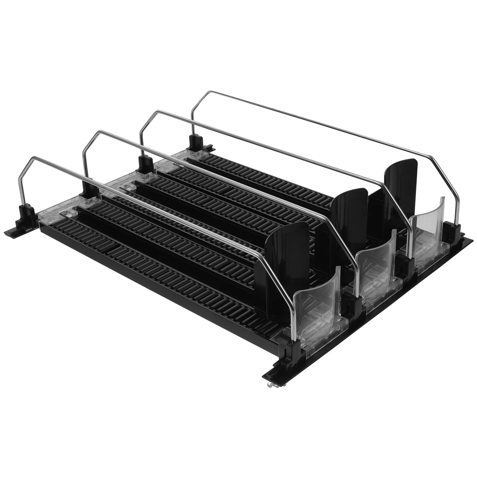 Dispenser Per Bevande Dispenser Can Pusher Bottle Soda Fridge Beverage Rack Supporto Per Acqua Glide Push Self Display Storage Shelf