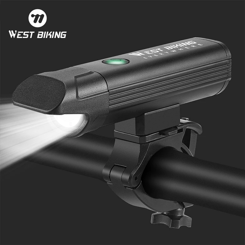 WEST BIKING Anti-Glare Bicycle Headlights IPX6 Waterproof