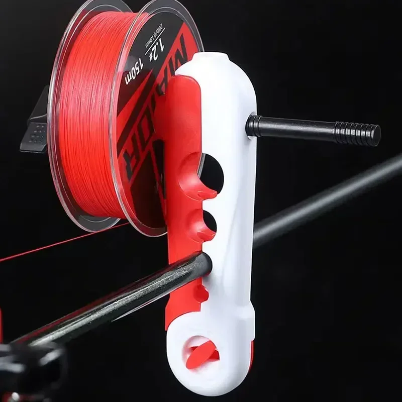 

Topline Tackle Fishing Tools Portable Fishing Line Winder Reel Spool Spooler Machine Spinning & Baitcasting Reel Spool Spooling