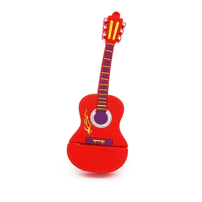 JASTER Cute Musical Instrument USB Flash Drive - Fun Cartoon Guitar & Violin Design, High Speed Memory Stick, Multiple Storage Capacities