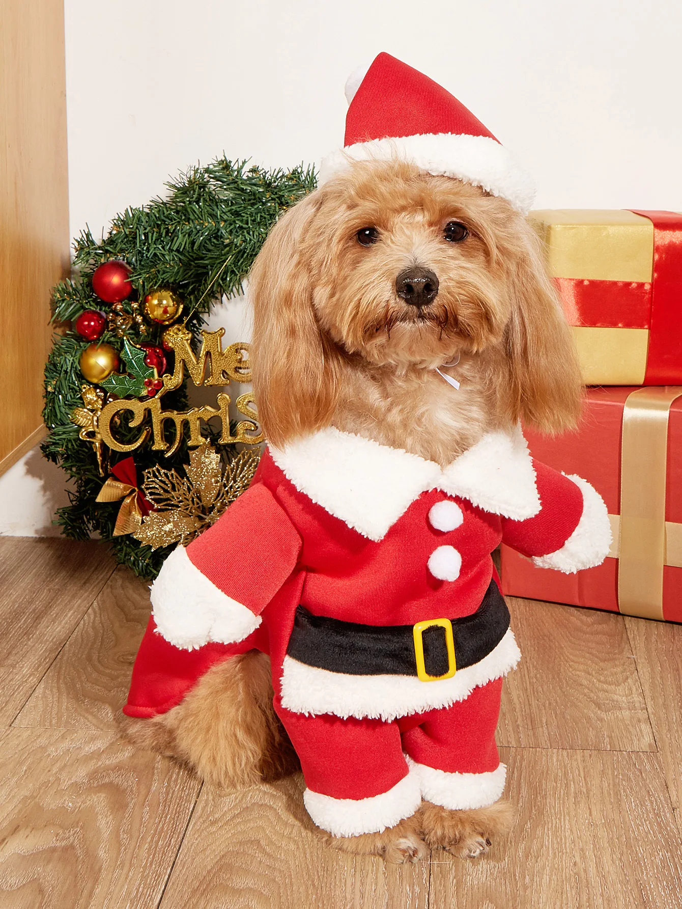 Manteau de Père Noël pour chien - Costume Noël chien - DogLoveDesign - 2025 - Vêtement et accessoires pour chiens - Doglovedesign