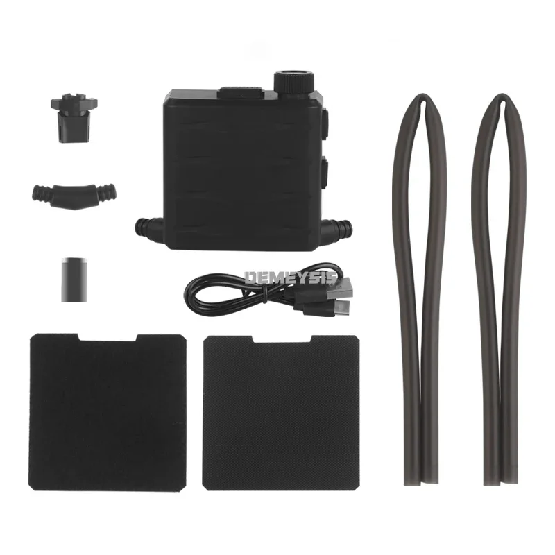 Tactical Goggles Defogger Outdoor Shooting Hiking Defogging Fan Anti Fog Kit Adjustable Wind Speed