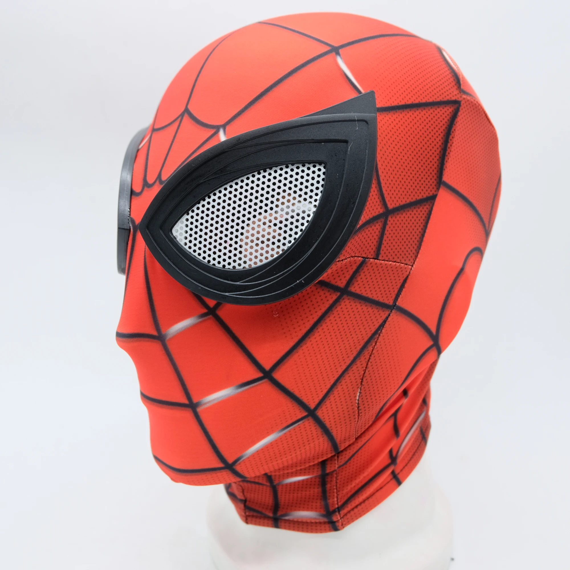 holidays costumes Miles Morales Masks Superhero Peter Parker Raimi  Spider Masks Man Lens Prop Face Mask Halloween Cosplay For Men Halloween Party wonder woman costume Cosplay Costumes
