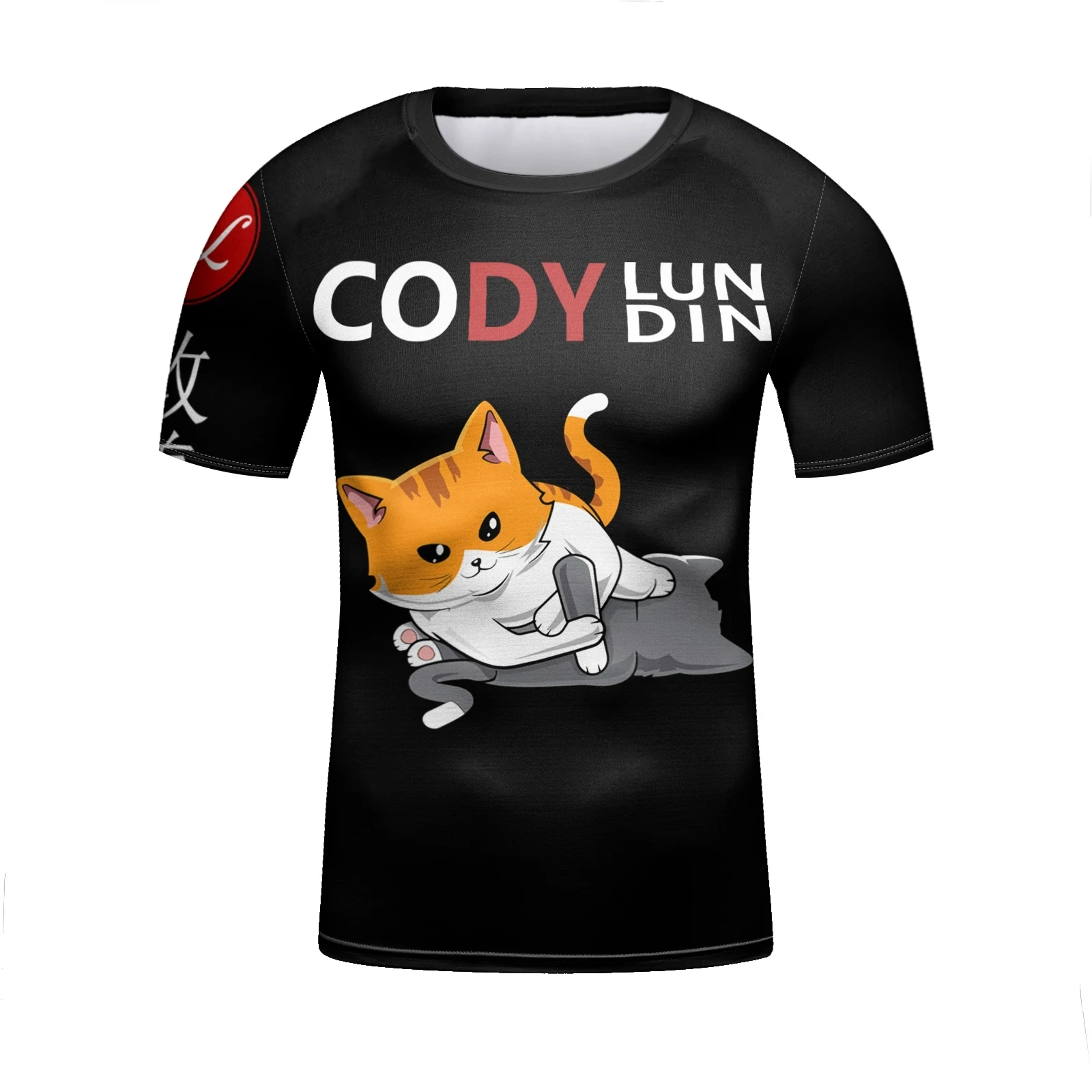 Dropshipping Cody Lundin Rash Guard for kids Sunscreen Surf Short Sleeve Rashguard Children Compression Training&Jogging Shirts 5