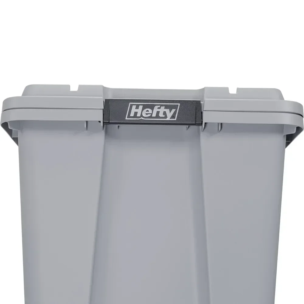 12 Gal Max Pro Plastic Utility Storage Tote, Gray, 6 Pack Tool  Box   Chest 2