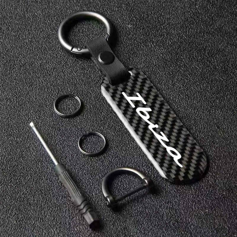 1 Pz Car Logo Styling Portachiavi Personalizzato Personalizzato Portachiavi Regalo Aziendale Per Seat Ibiza Fr Vaillante Sport Cupra Accessori