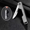 NEW DIY Mini Performance Folding Machinery Cost Scalpel Medical Folding Knife EDC Outdoor Unpacking Pocket Knife 3