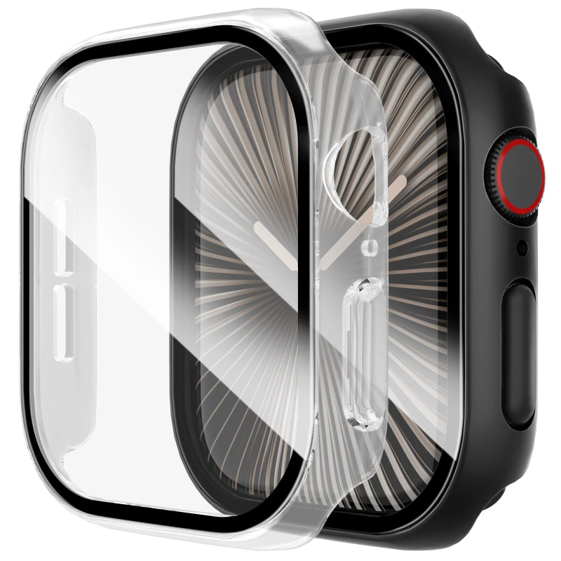 Premium Tempered Glass Cover for Apple Watch - Screen Protector Accessory