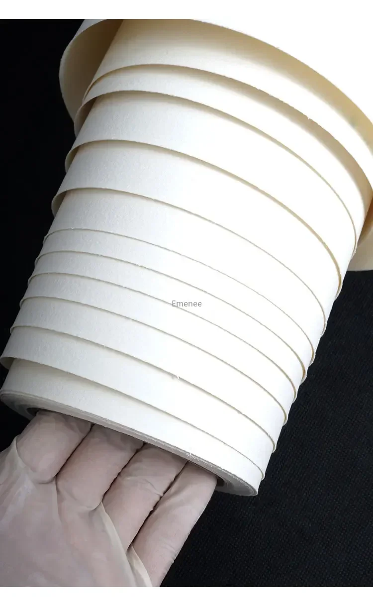 BAOHONG Watercolor Paper Roll 300g Natural White 100% Cotton 10.6/14.6in*394in (27/37cm*10m) Professional Paper Cold Press Rough 5