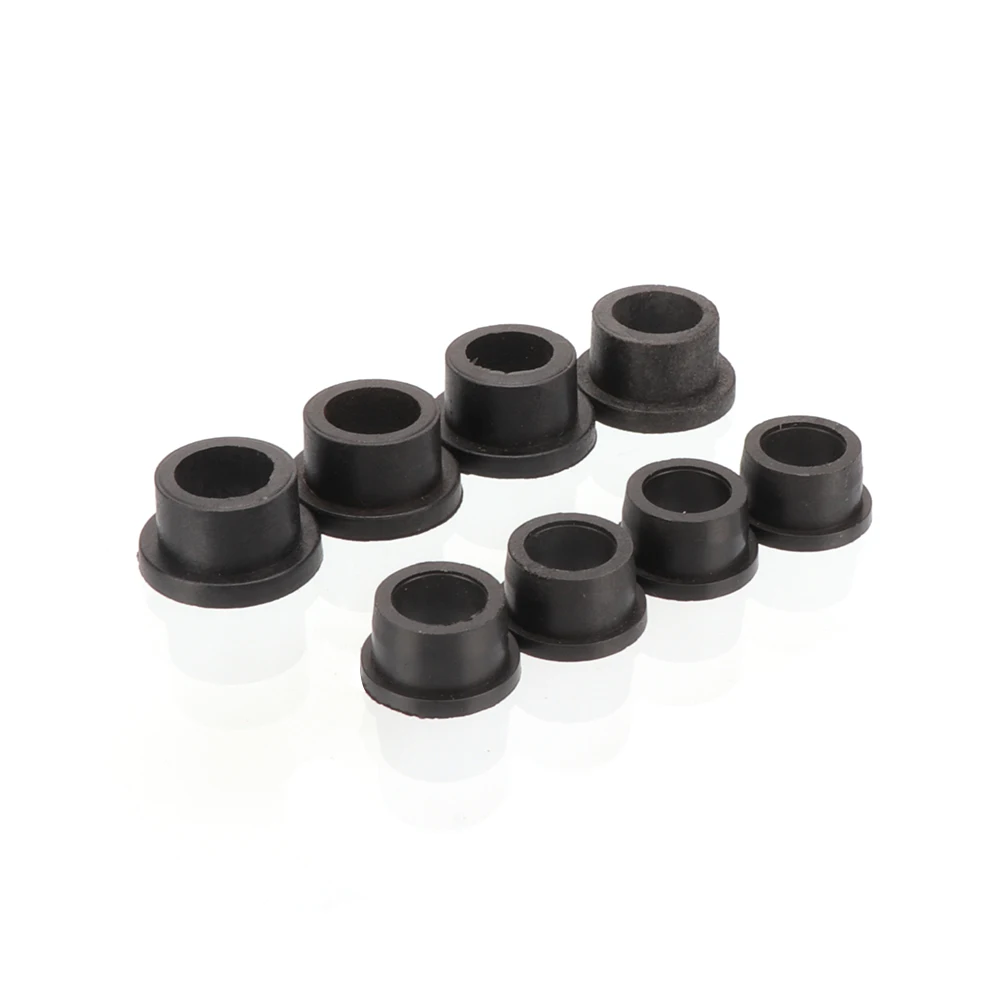 4PCS Bushing Round Hollow Grommet Hole Plug O-rings Sealed Gasket For ATV Accessories