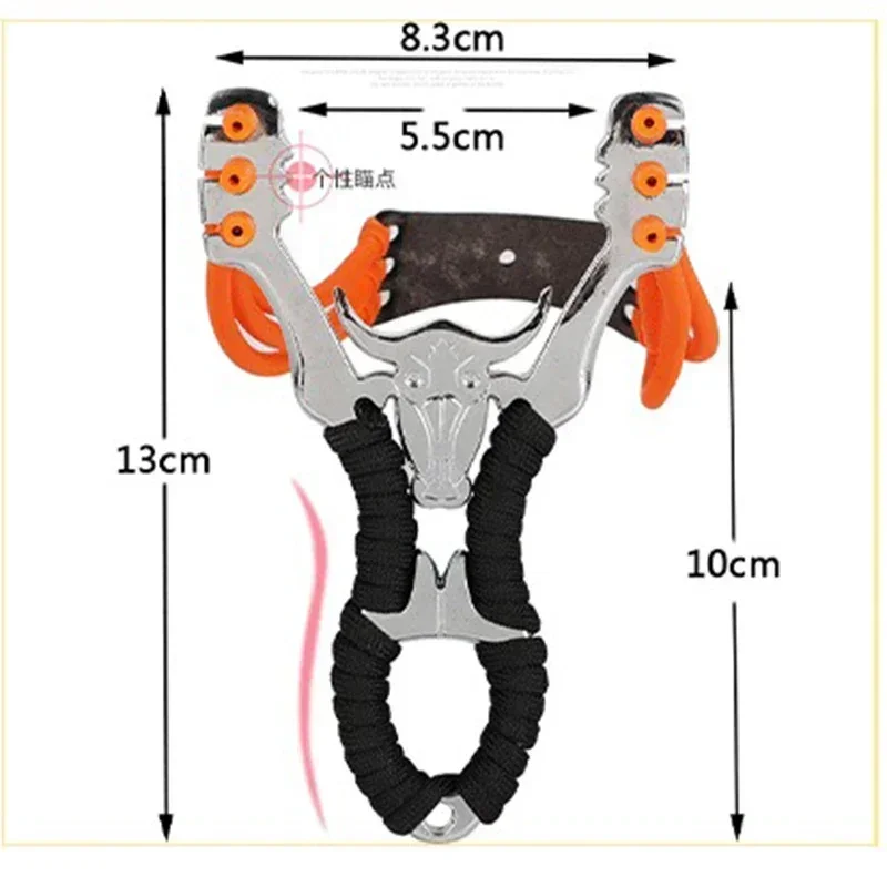 304 stainless steel High Precision Metal Outdoor Camping Toys Sports Catapult DropShipping 2