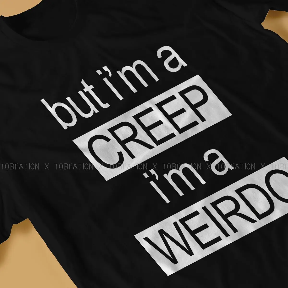 Radiohead Rock Newest TShirt for Men But I'm a Creep Basic T Shirt