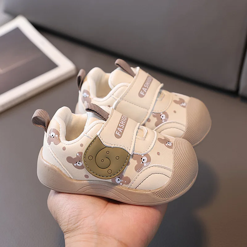 Infant Soft-Soled Toddler Shoes Spring and Fall Four Seasons Models Men and Women Baby Breathable Sneakers Children Casual Shoes 4