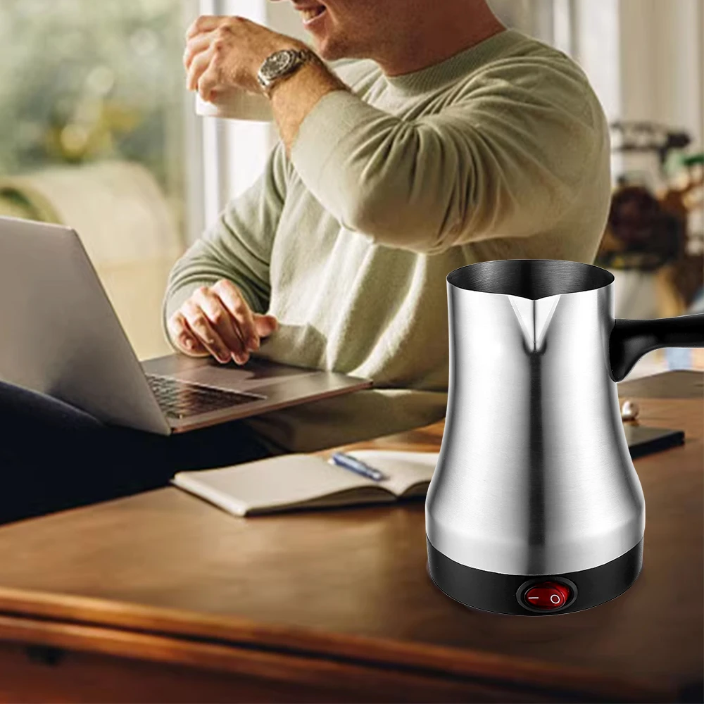 Turkish Coffee Machine Pot Stainless Steel Cezve for Electric Coffee Maker Portable Italian Mocha Hot Milk Jug For Gift Sonifer coffee maker espresso maker