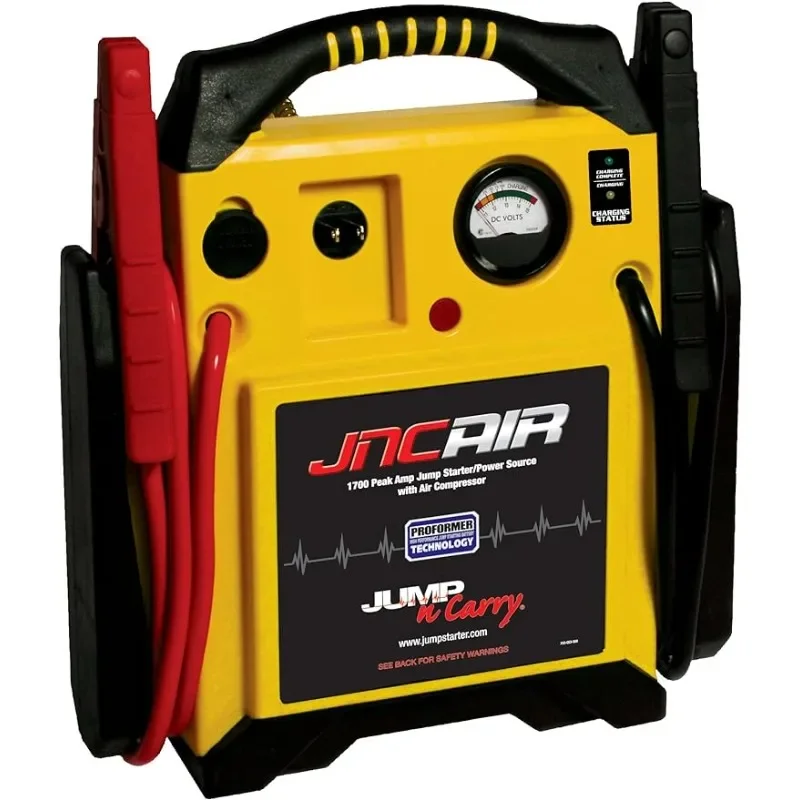 

Clore Automotive Jump-N-Carry JNCAIR 1700 Peak Amp Jump Starter with Air Compressor