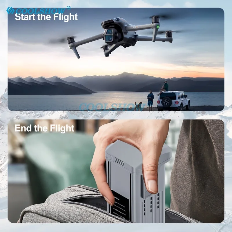 Drone DJI avec 1 à 4 batteries - Lot économique