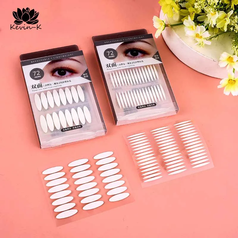 

Double eyelid sticker invisible fiber strip double-sided transparent waterproof sticky good natural lasting beauty eye sticker