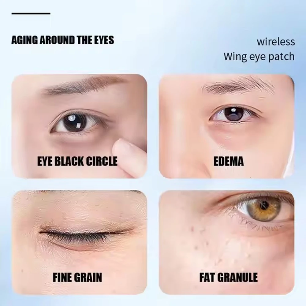 Led Red Light Eye Care Therapy EMS Pulse Micro-current Device Eye Massager To Relieve Fatigue For Treatment Under Eye Wrinkle