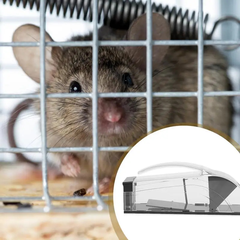 Humane Mouse Traps Portable Mole Repeller Mouse Trap Rat Cage Rat Trap For  Foxes Reusable Mouse Trap For Indoor Outdoor Garden - AliExpress