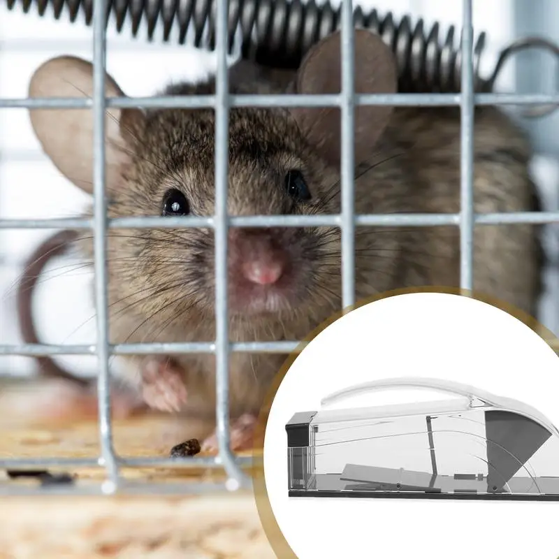 Live Mouse Trap, Humane Rat Trap Effective For Catching Mice, Field Mice  And Other Similar Sized Rodents Usable For Indoor Outdoor Kitchen Garden