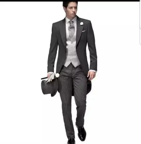 

Latest Design Italian Style Three Pieces Fashion Tailored Formal Casual Bridegroom Wedding Tuxedo for Men Slim Fit Male Suit