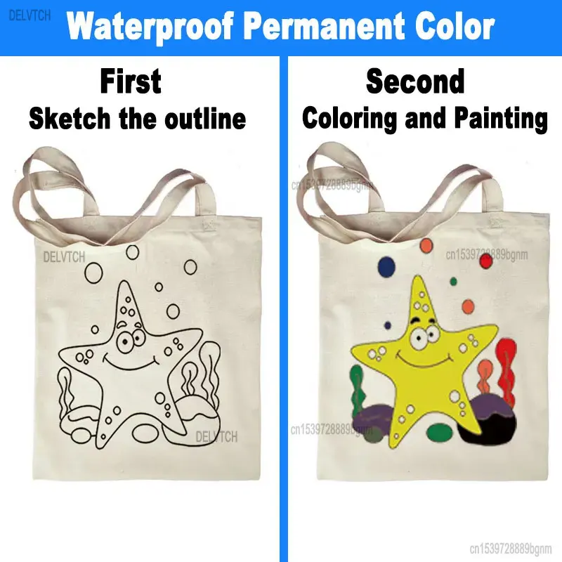 8Pcs Waterproof Permanent Color Fabric Textile Marker Pen For T Shirt Shoes Clothes Wood Stone DIY Art Graffiti Drawing Painting 5