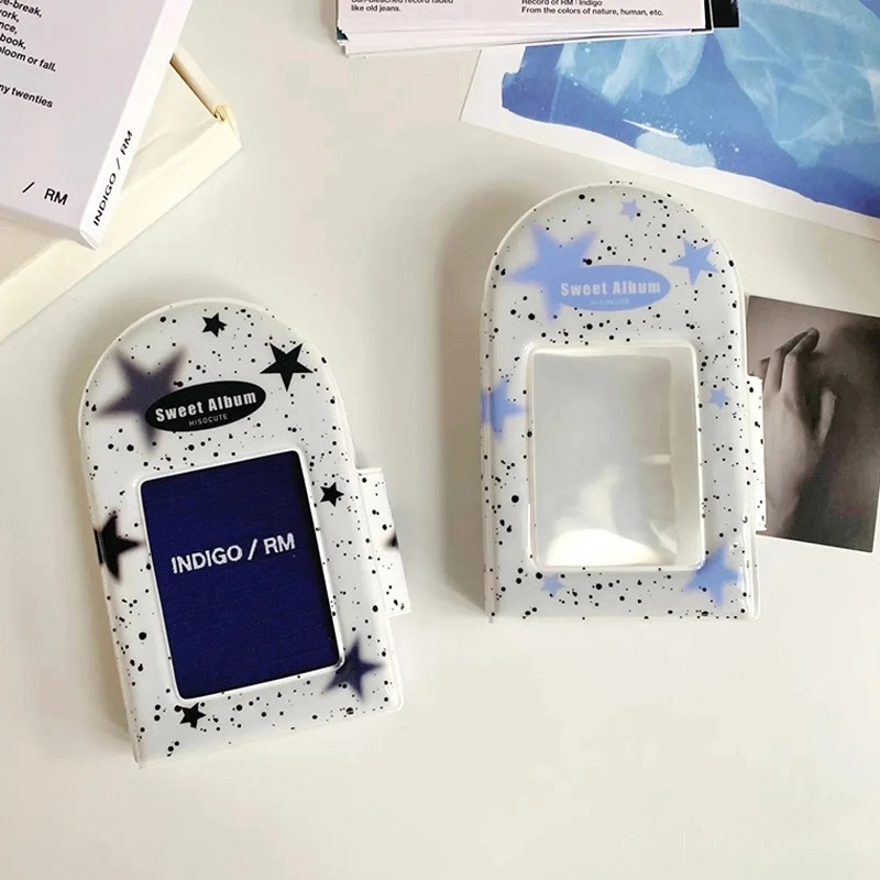 Y2K Mini Photo Album Kpop Photocard Holder 3inch Photo Album Collect Book Idol Card Protective photocards collection photo album photo card holder photocard protector