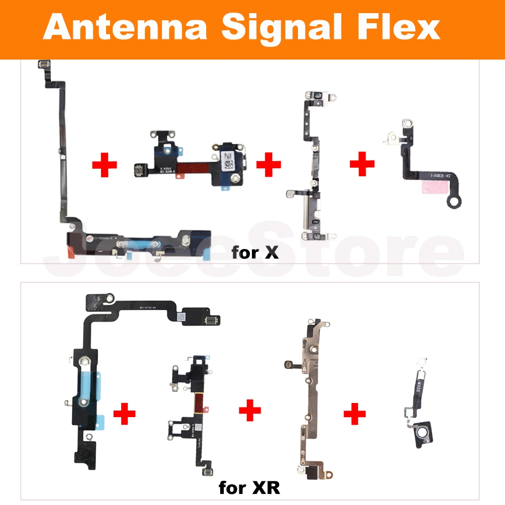 Bluetooth Wifi Signal Antenna Flex For IPhone X XS XR Max Cellular Charging Buzzer GPS Wi-Fi Receiver Signal Ribbon Flex Cable