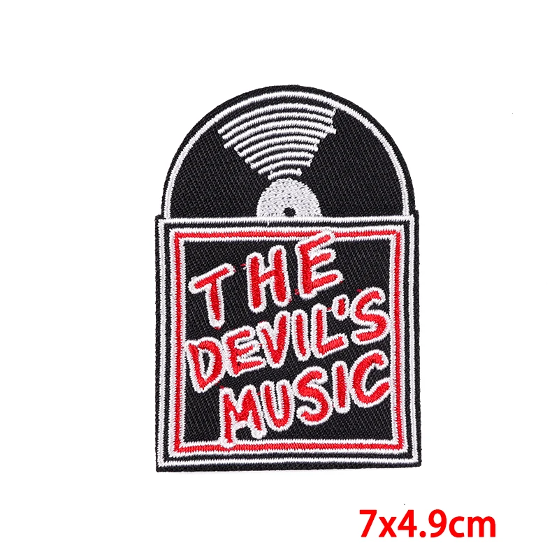 Description Picture 4 of itemKnives Embroidery Patch Iron/Sew On Patches On Clothes Fusible Patch Embroidered Patches Scary Decoration Applique