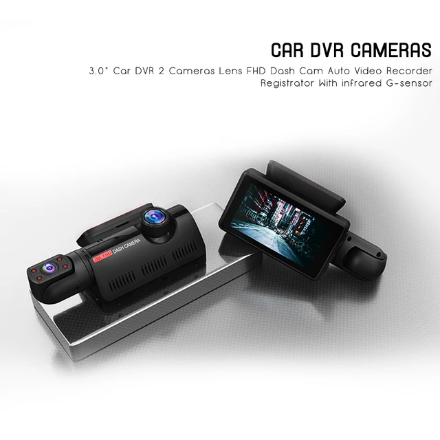 Hgdo – Caméra De Tableau De Bord Avec Rétroviseur À Écran Tactile De 10  Pouces, Fhd 1080p, Dvr, Vision Nocturne, Dashcam, Enregistreur De Conduite  Automobile - Dvr/dash Caméra - AliExpress