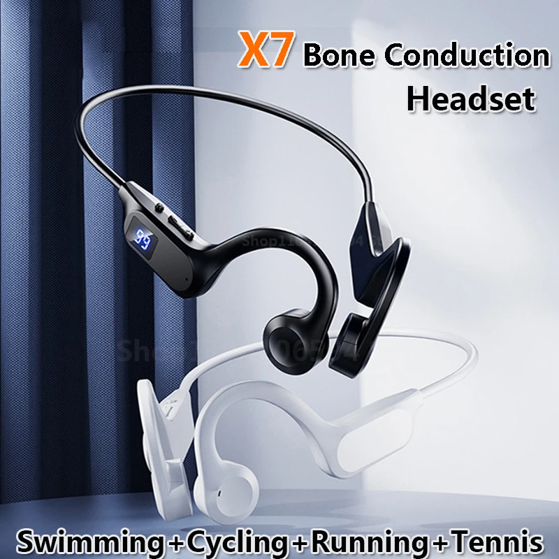 Écouteurs Bluetooth X7 Sophia, Conduction Pour Le Sport Et La Natation