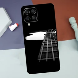 Vintage Music Guitar Design Phone Case for Samsung M31s (UU478)
