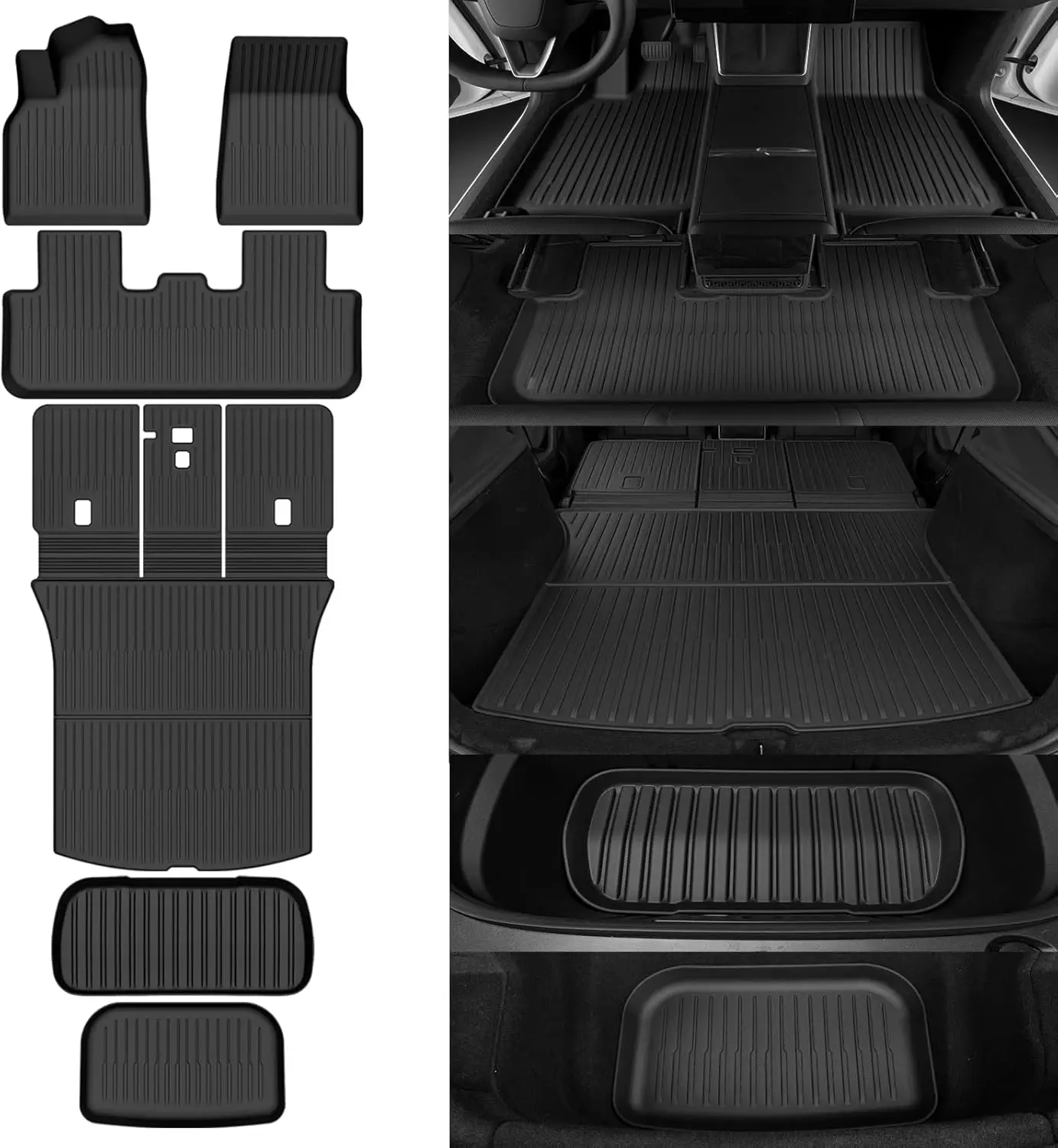 All-Weather Trunk Mats for Tesla Y 2025 6