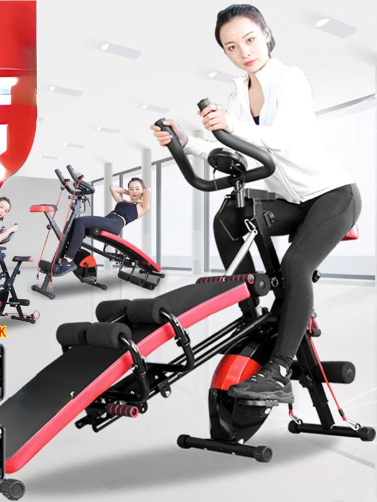 

Fitness Equipment Collection Waist-Shaping Machine Sit-Ups Aid Belly Contracting Multifunctional Magnetic Control Spinning House