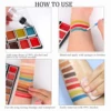 Bowiztki Alcohol Activated Face Paint SFX Makeup 12 Color for Special Effects Wound Bruise Waterproof Professional Artist 3