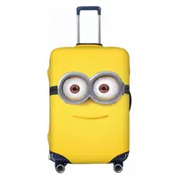 Custom Cute Minions Luggage Cover Protector Dust Proof Travel Suitcase Covers 1