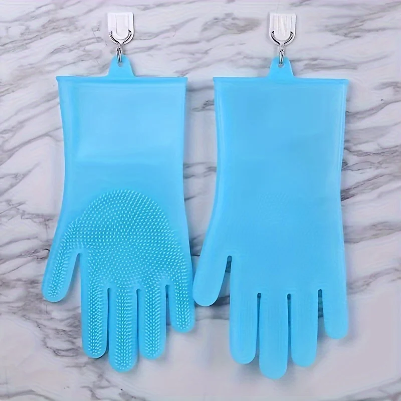 Home waterproof cleaning brush washing clothes vegetables and dishes thickened and wear-resistant 1pc