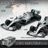 Bburago 1:43 Mercedes Benz 2019 W10 F1 Formula Static Die Casting Alloy Model Racing Car # 44 # 77 Collection Gift Toy 2