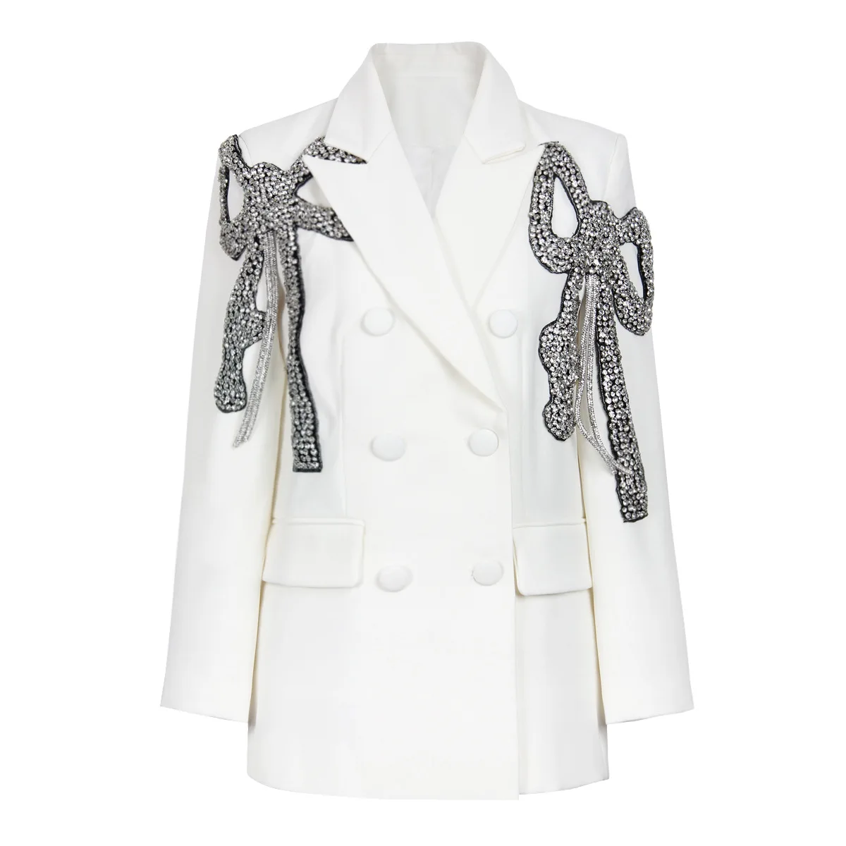 

Spring and Autumn New Style, Women's Classic Suit, Nailed Diamond Commuter Suit, Top Coat, Spring and Autumn, Long Sleeve