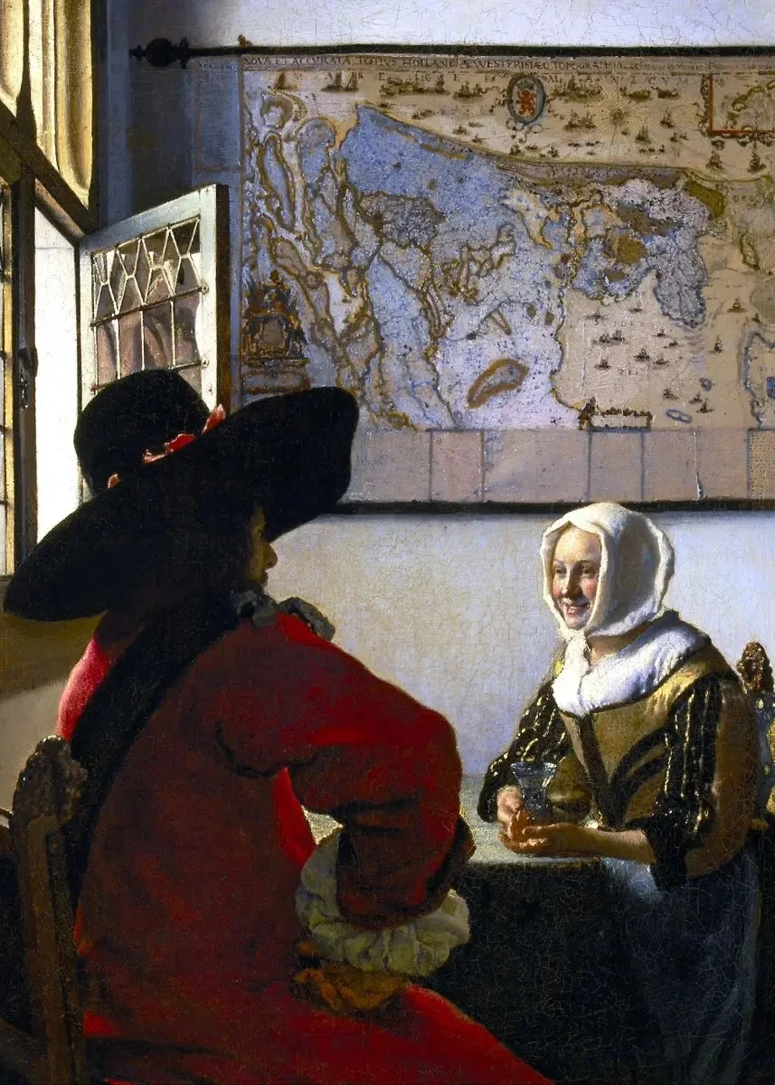 Timeless Johannes Vermeer Canvas Art Print for Elegant Living Room Decor