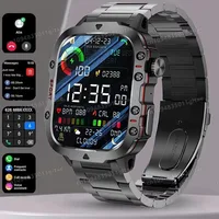 Nouvelle Montre Connectée Militaire 2026 pour Hommes, Étanche IP68 5ATM, Suivi Sportif et de Santé en Extérieur, Appels Bluetooth, Écran 1,81 Pouces 1