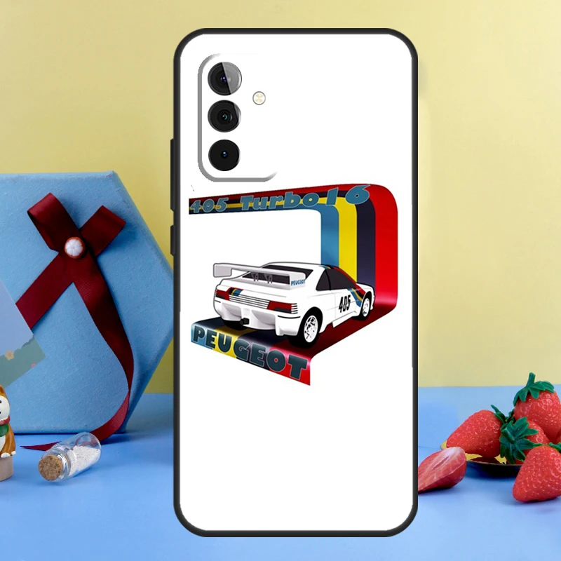 Retro Rally Car-Themed Phone Case