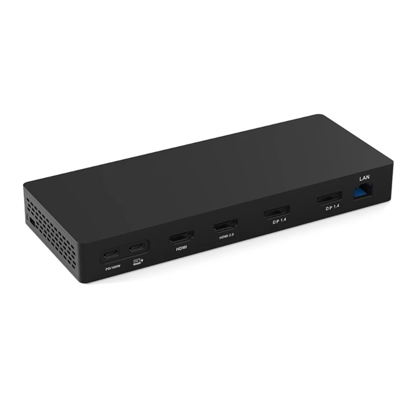 

Multi-port Docking Station USB Hub Type-C Adapter 4k60hz HDMI-compatible2.0 Dropship
