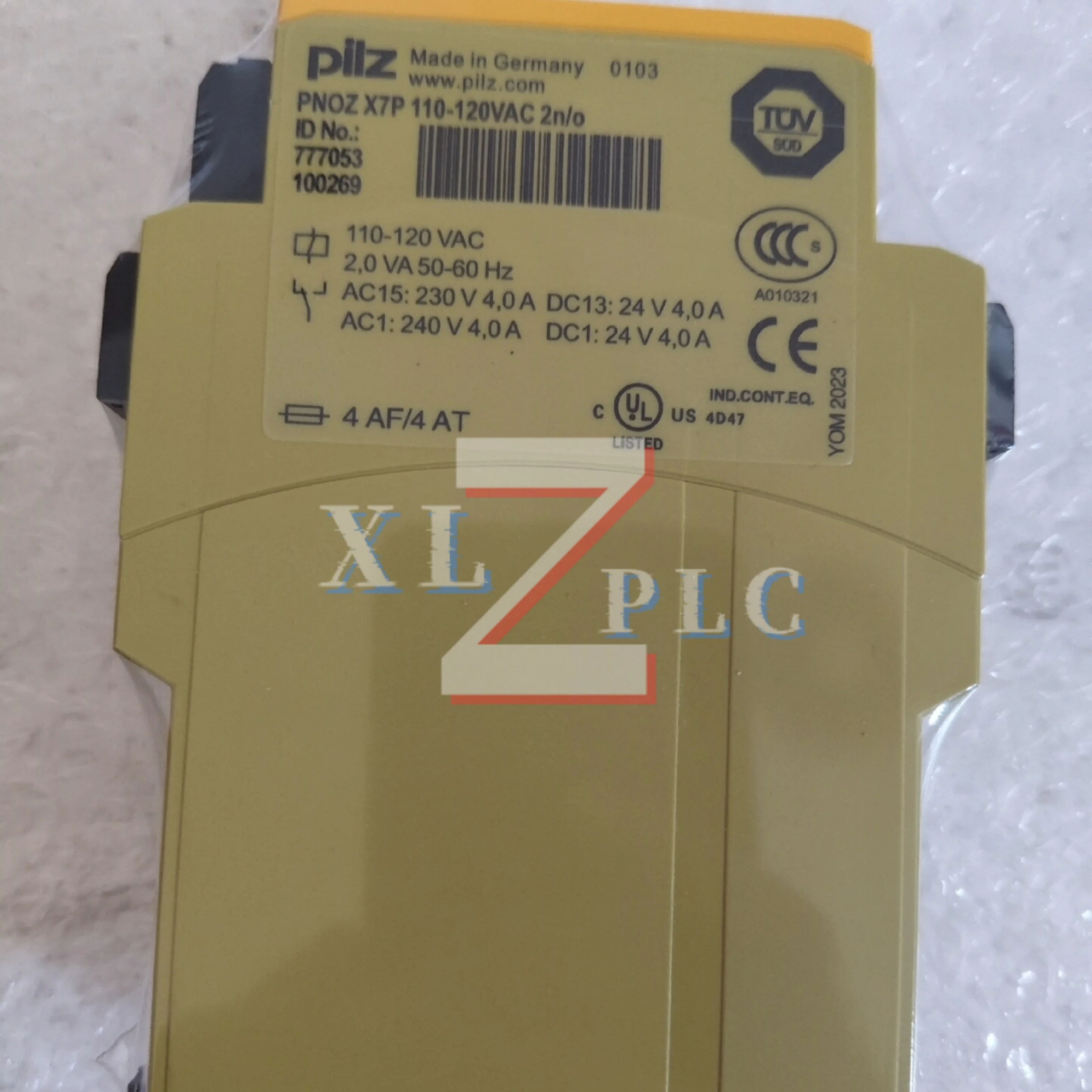 새로운 775695 PNOZ 1 777053 PNOZ X7P 777059 PNOZ X7P 777100 PNOZ X1P 안전 릴레이