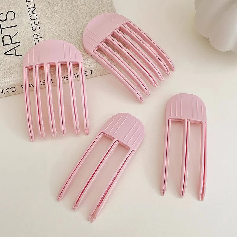 Hair Clips Hair Accessories 2pcs Heatless Hair Care Roots Fluffy Hairpin Curling Bangs Clips Hair Roots Volumizing Clips Women Curling Fixed Shape Clip