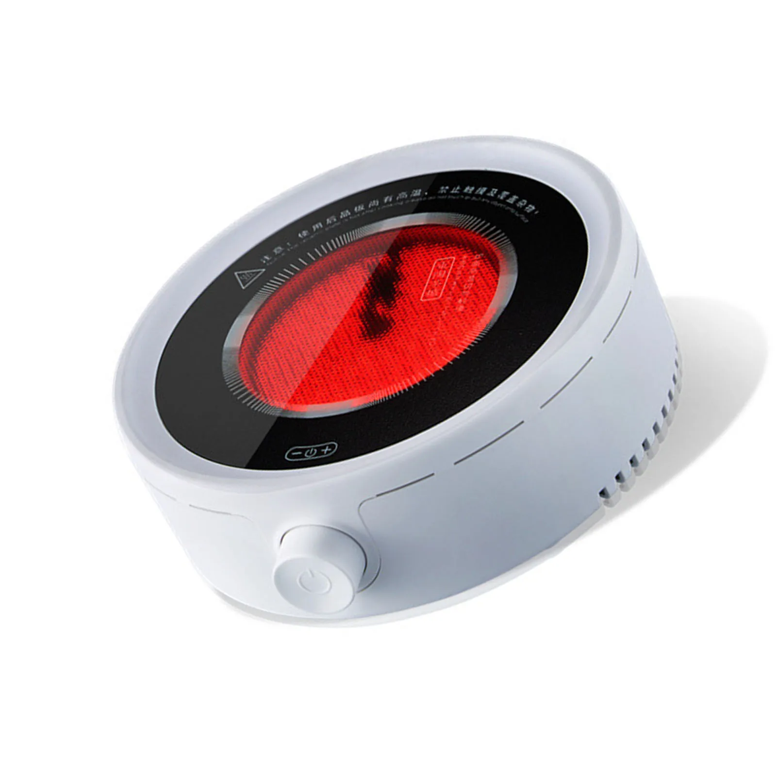Silent Electric Tea Stove Small Ceramic Hot Plate for Boiling Water Making Coffee Knob Adjustment 4